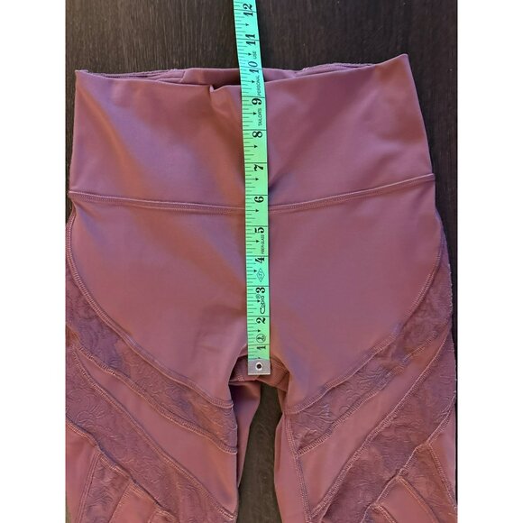 Lululemon Wunder Under Plumful High-Rise Floral Mesh Panel Tight Size 4 - Picture 8 of 8